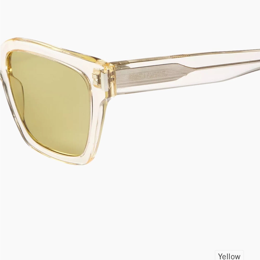 New Saint Laurent Rectangular Sunglasses - image 3